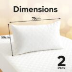 QUILTED PILLOW PREMIUM FILLING - Image 3