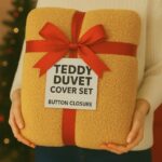 Teddy Fleece Duvet Cover Set With Pillow Case Thermal Fleece Warm Cosy Soft Fur Teddy Bedding Duvet Cover Set - Image 8