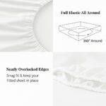 Extra Deep 16"/40CM PolyCotton EasyCare Percale Deep Pocket Fitted Bed Sheets - Image 6