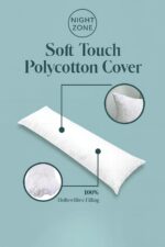 Bolster Pillow Extra Filled 100% Virgin Hollow Fibre - Image 7