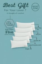 Bolster Pillow Extra Filled 100% Virgin Hollow Fibre - Image 3