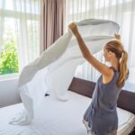 100% Egyptian Cotton 200 Thread Count Hotel Quality Flat Bed Sheets - Image 4