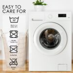 Non Iron Polycotton Soft Easy Care Percale 25cm Deep Pocket Fitted Sheet - Image 5