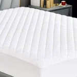 Quilted Fitted Mattress Protector Pad Deep Pocket 12/30cm Deep Fitted - Image 2