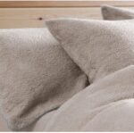 Teddy Bear Pair Pillowcases Warm Cosy Soft Plush Fleece Pillow case - Image 2