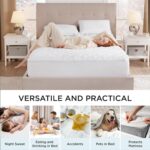 Mattress Protector Waterproof Quilted Mattress Protectors Super Soft Cosy Anti Allergy Fitted Mattress Protectors - Image 8