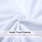 100% Egyptian Cotton 200 Thread Count Hotel Quality Flat Bed Sheets - Image 6