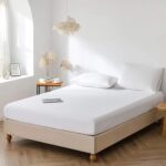 Fitted Bed Sheet 200 Thread Count 100% Egyptian Cotton 30 CM Deep Pocket Fitted Sheet