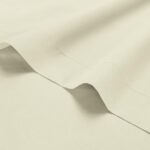 Valance Sheet Double Polycotton Non-Iron Plain Dyed Luxury Bedding Double Bed Valance Sheets -135 X 190 + 25 cm + Frill 40 cm - Image 2