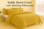 Teddy Fleece Duvet Cover Set With Pillow Case Thermal Fleece Warm Cosy Soft Fur Teddy Bedding Duvet Cover Set - Image 2