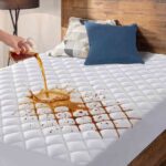 Mattress Protector Waterproof Quilted Mattress Protectors Super Soft Cosy Anti Allergy Fitted Mattress Protectors