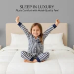 Extra Deep 10 cm thick Mattress Toppers Bed | Ultra Soft Box Quilted | Breathable & Non-Allergenic Filling with Elasticated Straps - Image 5