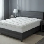 Extra Deep 10 cm thick Mattress Toppers Bed | Ultra Soft Box Quilted | Breathable & Non-Allergenic Filling with Elasticated Straps