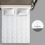 Extra Deep 10 cm thick Mattress Toppers Bed | Ultra Soft Box Quilted | Breathable & Non-Allergenic Filling with Elasticated Straps - Image 3