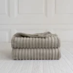 Faux Fur Velvet Touch Sofa Bed Throwover Soft touch Blanket - Image 2