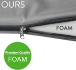 Waterproof seat pads for garden chairs Indoor & Outdoor Garden Sofa Foam Seat Pad patio bench Cushions Pad (3 Seater Bench - Image 4