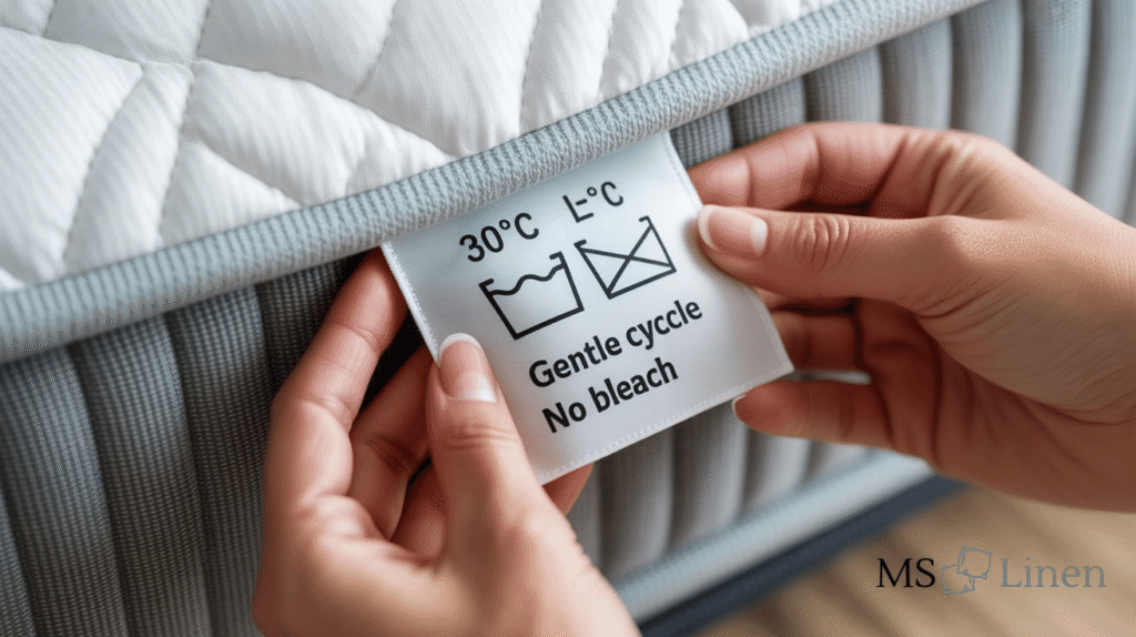 Check Mattress Topper Label First