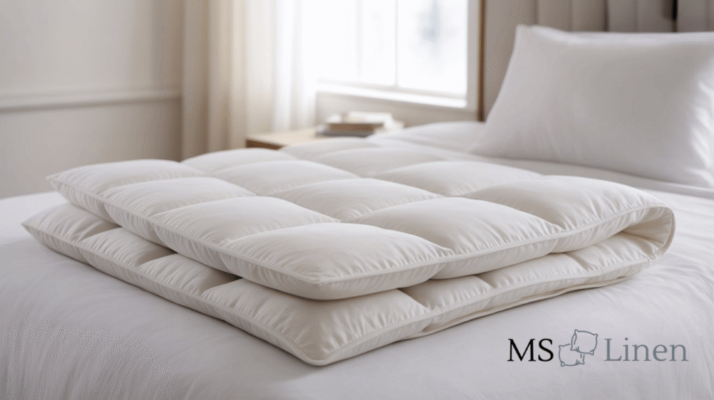 Cotton Quilted Bed Topper