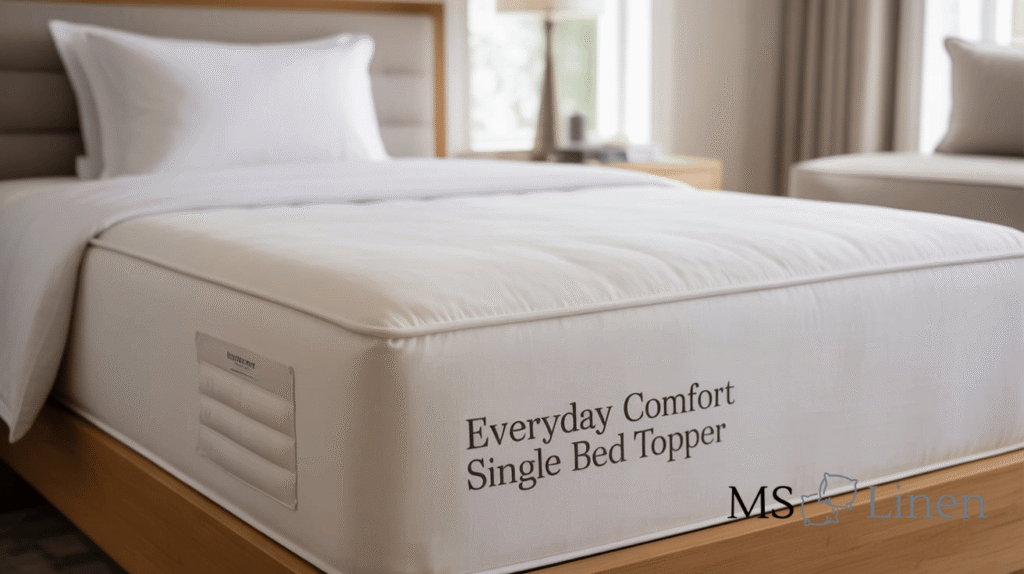 Everyday Comfort Single Bed Topper