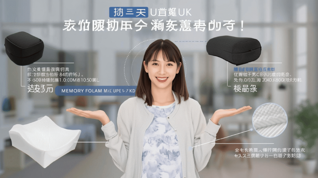 Extra-Firm Memory Foam Pressure Relief Cushion