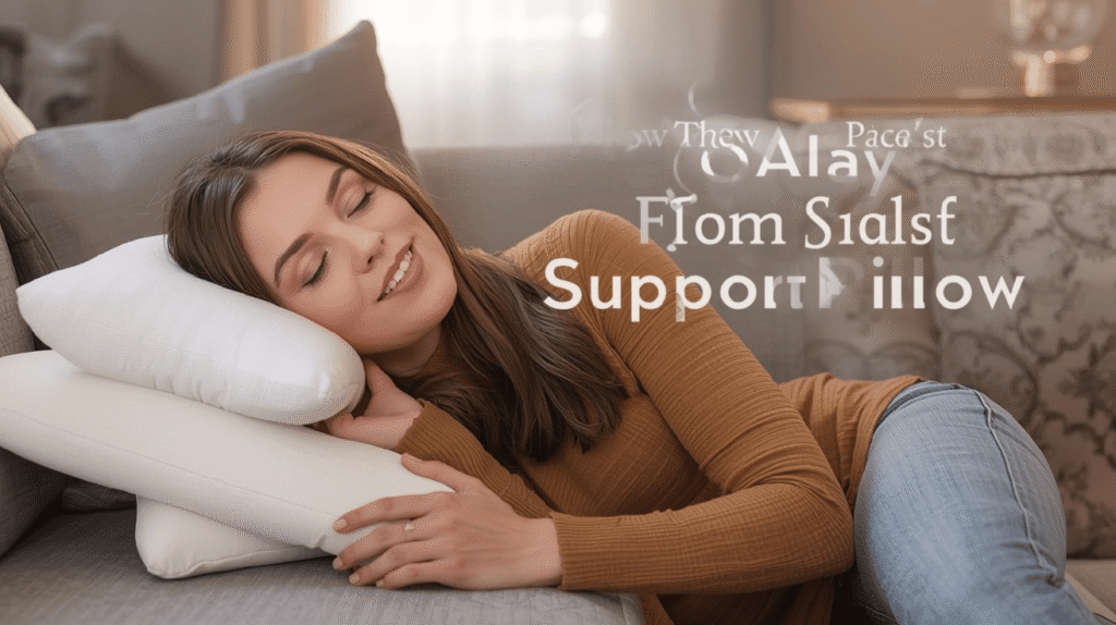 Firm Bolster Support Pillow