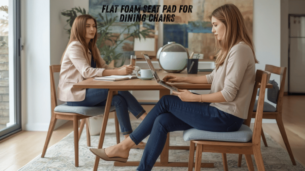 Flat Foam Seat Pad for Dining Chairs