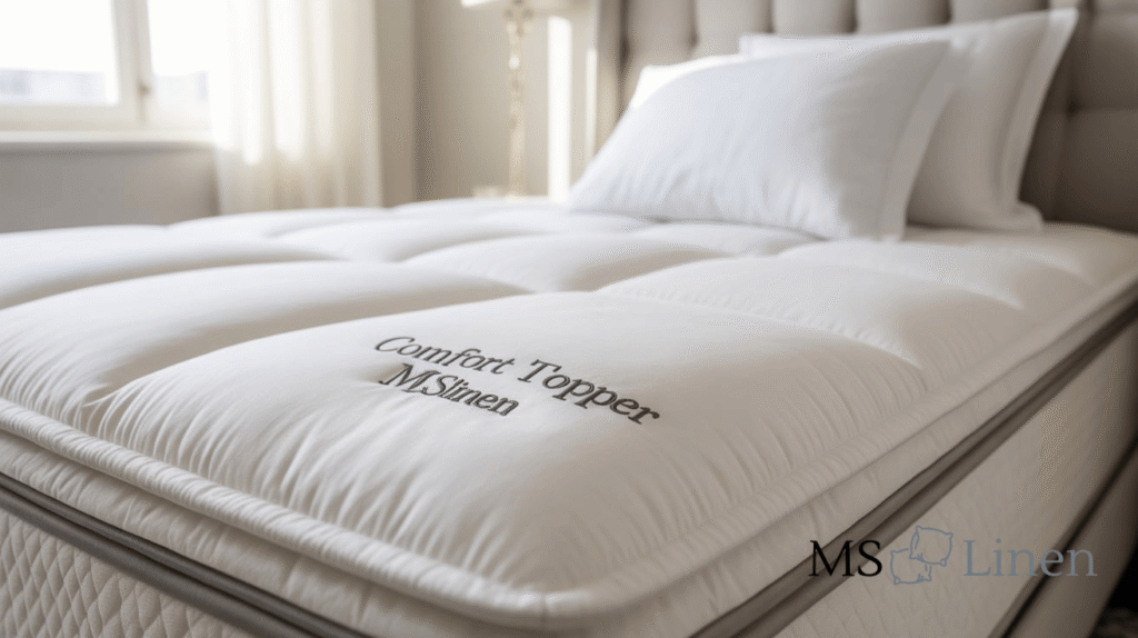 Gel-Infused Memory Comfort Topper