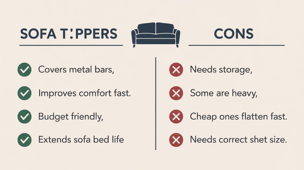 Mattress Toppers for Sofa Beds