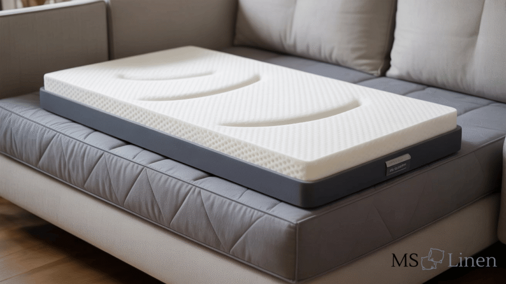 Memory Foam Sofa Bed Topper