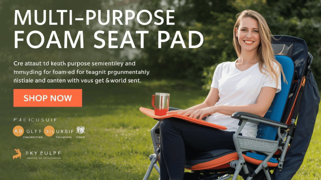 Multi-Purpose Foam Seat Pad