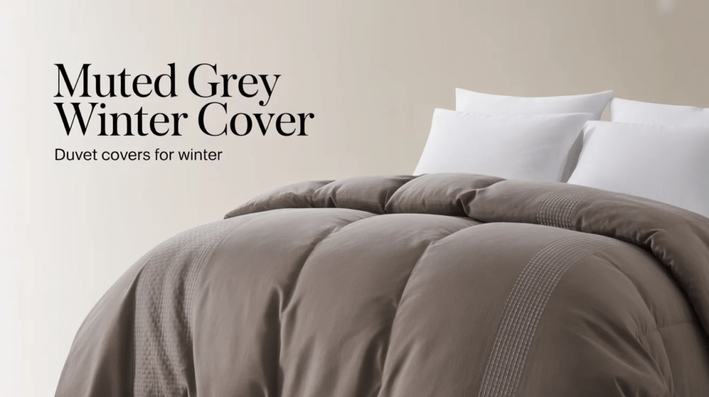 Muted Grey Winter Cover