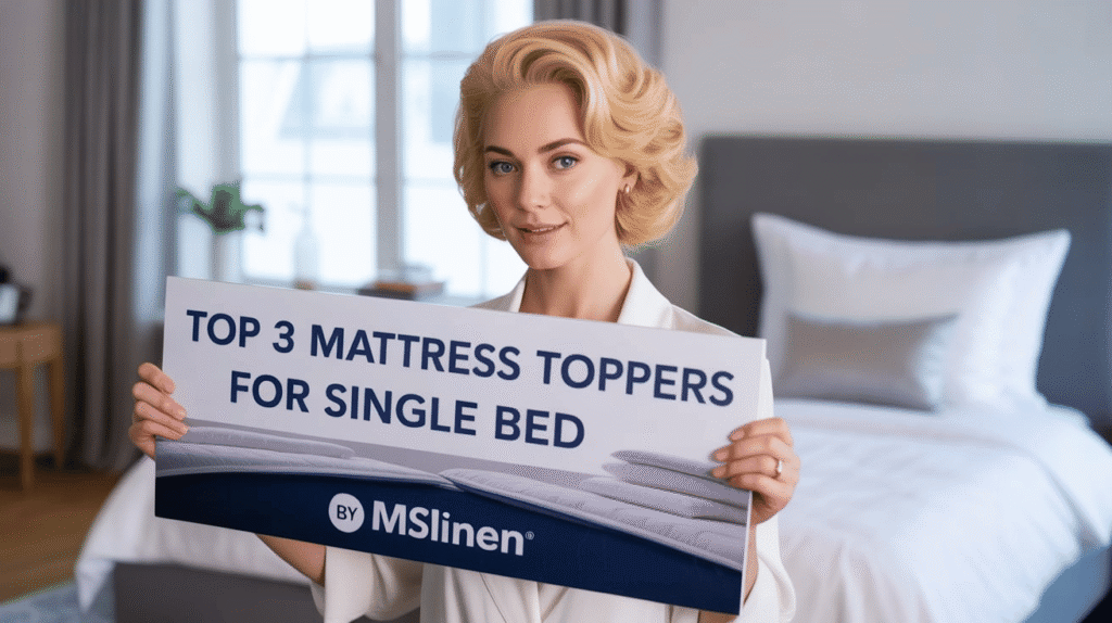 Top 3 Mattress Toppers for Single Bed